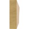 Ekena Millwork 2in. W x 8in. H x 20in. L Yorktown Woodgrain TimberThane Rafter Tail, Primed Tan RFTUR02X08X20YORRCPR - alternate 3